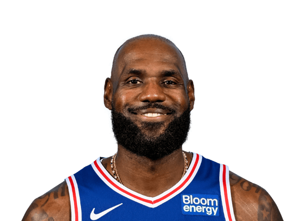 Portrait of LeBron James