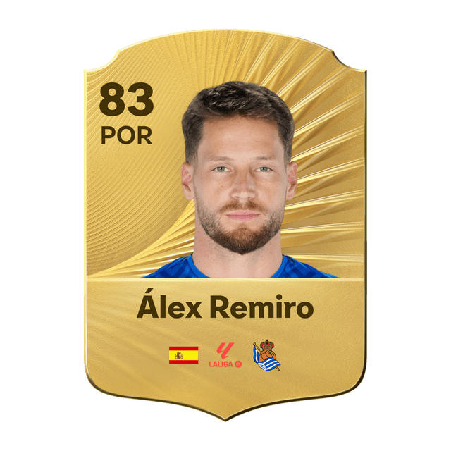 Portrait of Álex Remiro